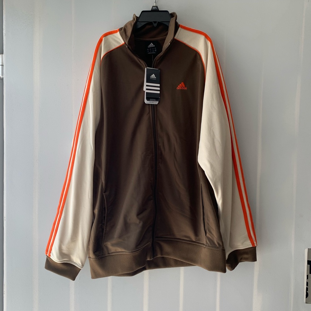 NWT Adidas men’s track jacket size L